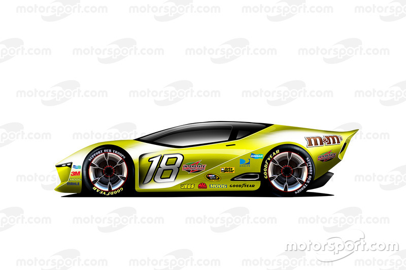 Fantasy NASCAR design of the future