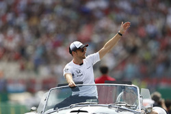 Fahrerparade: Jenson Button, McLaren
