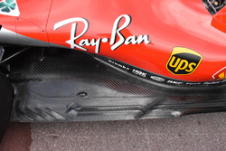 Ferrari SF71H, dettaglio del fondo