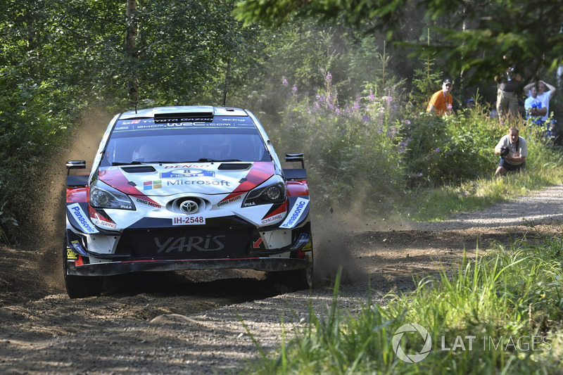 Ott Tanak, Martin Järveoja, Toyota Yaris WRC, Toyota Gazoo Racing