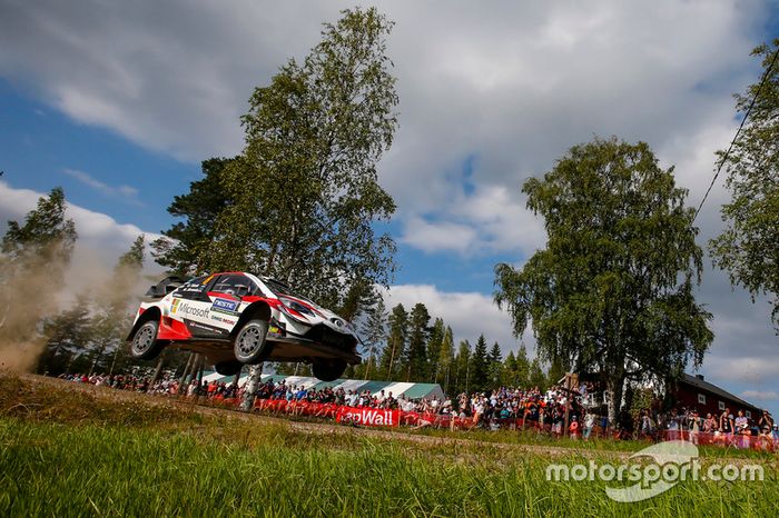 Ott Tanak, Martin Järveoja, Toyota Yaris WRC, Toyota Gazoo Racing