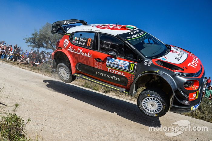 Craig Breen, Scott Martin, Citroën C3 WRC, Citroën World Rally Team