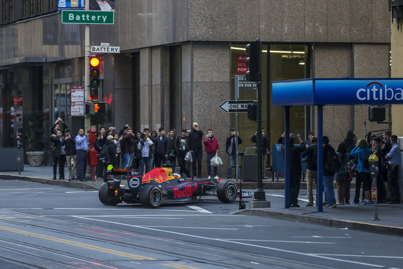 Daniel Ricciardo, Red Bull Racing en San Francisco
