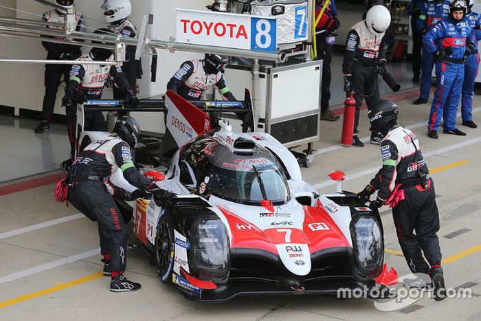 #7 Toyota Gazoo Racing Toyota TS050: Mike Conway, Kamui Kobayashi, Jose Maria Lopez