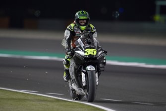 Cal Crutchlow, Team LCR Honda, après sa chute