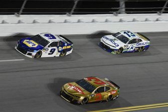 Austin Dillon, Richard Childress Racing, Chevrolet Camaro Dow, Chase Elliott, Hendrick Motorsports, Chevrolet Camaro NAPA AUTO PARTS, Ty Dillon, Germain Racing, Chevrolet Camaro GEICO