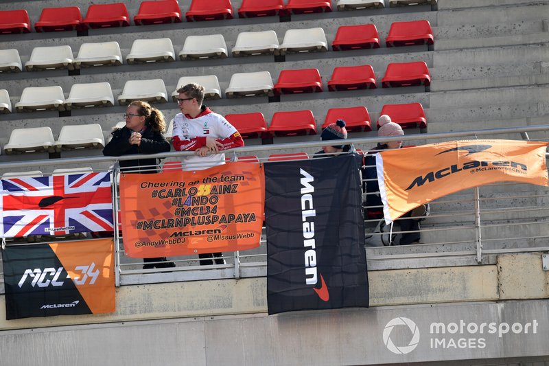 Des fans de McLaren