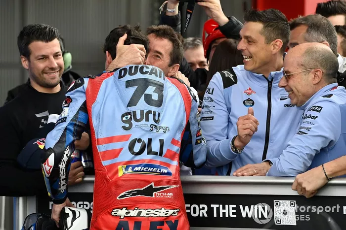 Piloto de la pole position, Alex Marquez, Gresini Racing