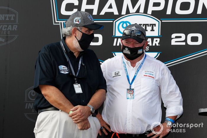 William Croxville de NTT Data y Chip Ganassi