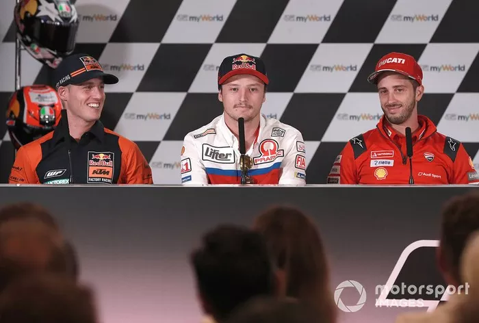 Pol Espargaro, Red Bull KTM Factory Racing, Jack Miller, Pramac Racing, Andrea Dovizioso, Ducati Team