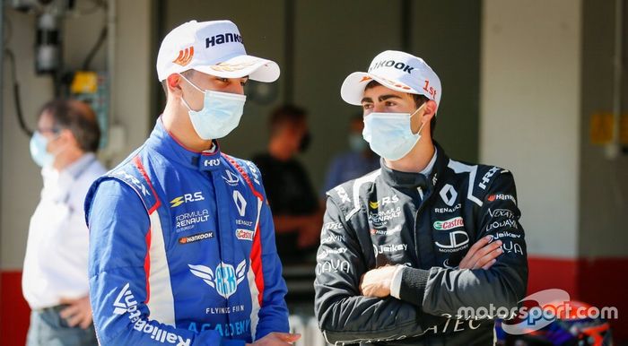 David Vidales y William Alatalo (JD Motorsport)