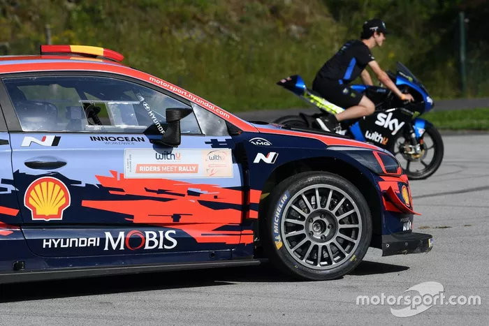 Celestino Vietti, Sky Racing Team VR46, Dani Sordo, Hyundai I20 Coupe WRC