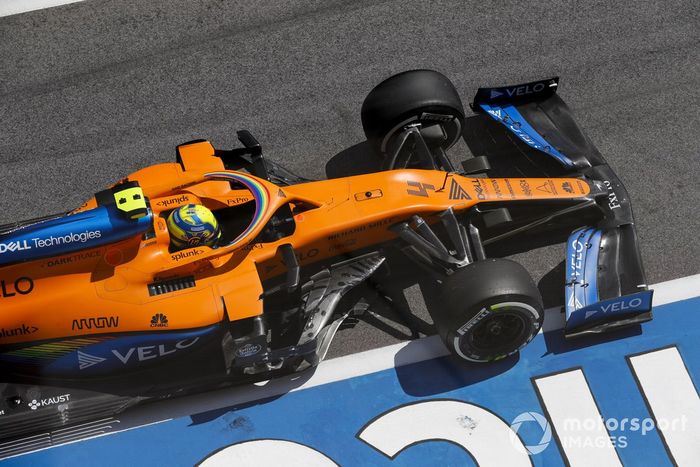 Lando Norris, McLaren MCL35