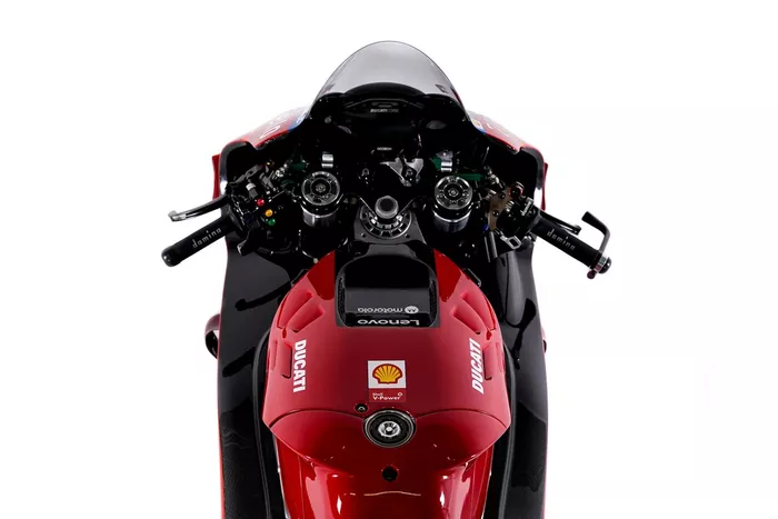 Presentación de la moto Ducati