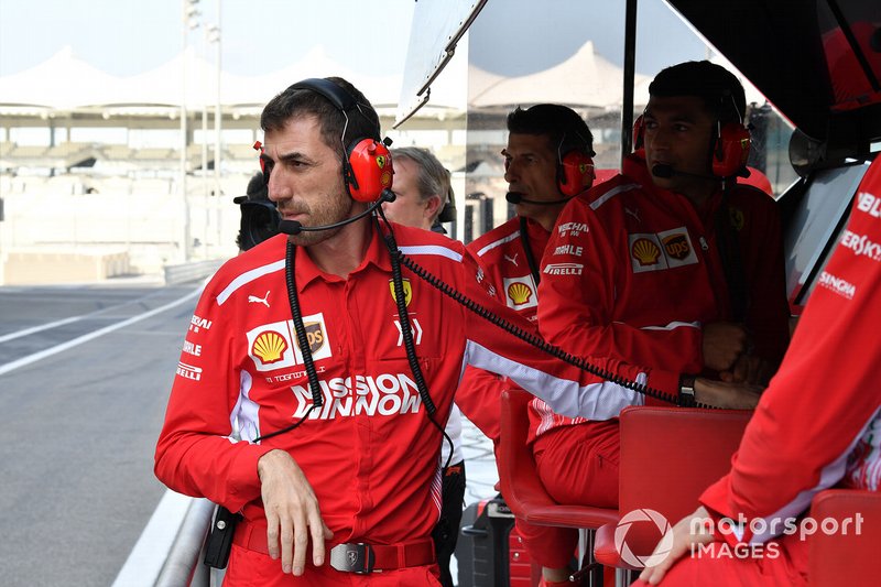 Le muret des stands Ferrari
