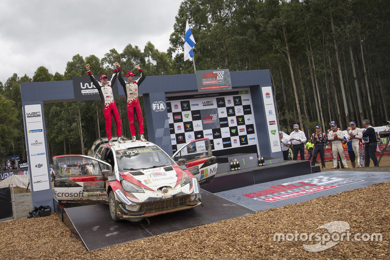 Переможці Ярі-Матті Латвала, Міікка Анттіла, Toyota Yaris WRC, Toyota Gazoo Racing