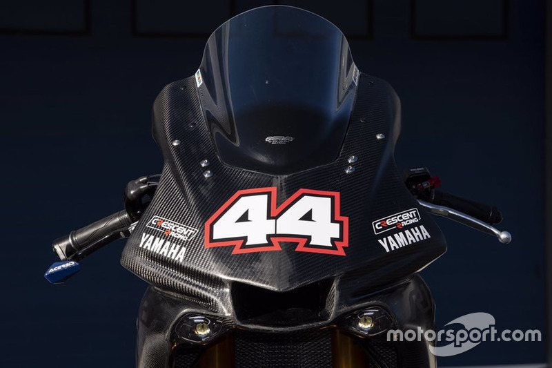 Motor Superbike Yamaha yang ditunggangi Lewis Hamilton