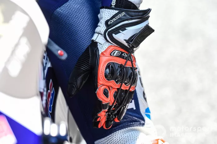 Guante de Jorge Martin, Del Conca Gresini Racing Moto3