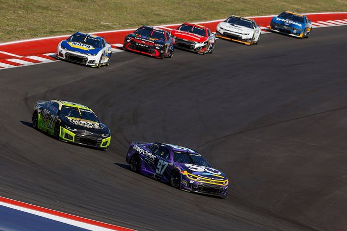 Tyler Reddick channels Michael Jordan with first three-peat 122 Shane van Gisbergen, Trackhouse Racing, Michael McDowell, Spire Motorsports