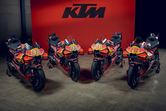 Livery Tim Balap Pabrik Red Bull KTM, Livery Red Bull KTM Tech3 