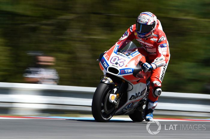 Andrea Dovizioso, Ducati Team, braking