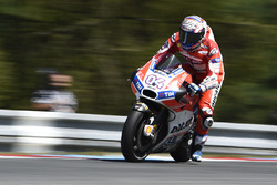Андреа Довіціозо, Ducati Team, на гальмуванні
