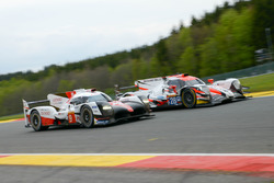 #9 Toyota Gazoo Racing Toyota TS050 Hybrid: Stéphane Sarrazin, Yuji Kunimoto, Nicolas Lapierre, #28 TDS Racing Oreca 07 Gibson: François Perrodo, Matthieu Vaxivière, Emmanuel Collard