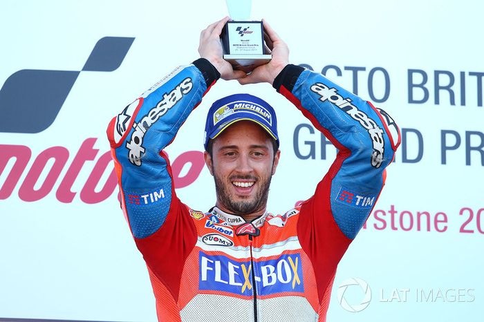 Podium: Ganador, Andrea Dovizioso, Ducati Team