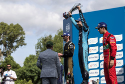 Podio: Ganador Sébastien Buemi, Renault e.Dams; segundo clasificado Jean-Eric Vergne, Techeetah; ter