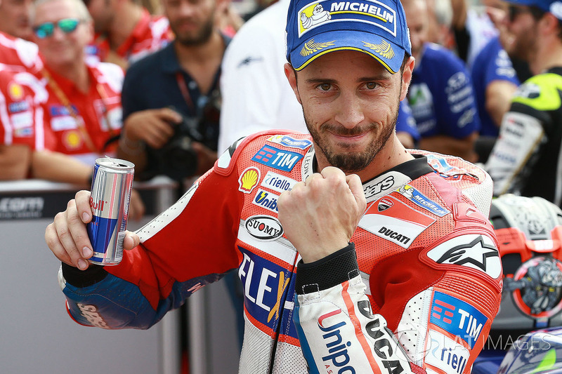 Il secondo qualificato Andrea Dovizioso, Ducati Team