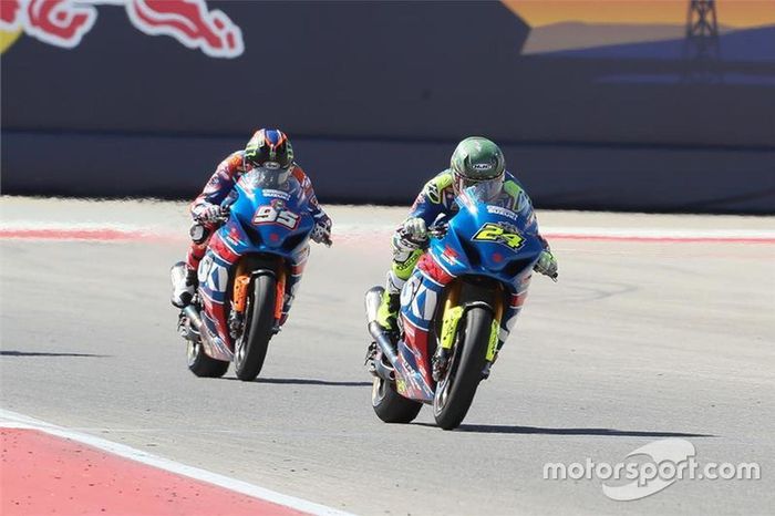 Toni Elias y Roger Hayden