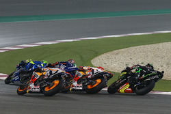 Andrea Iannone, Team Suzuki MotoGP, Maverick Viñales, Yamaha Factory Racing, Marc Marquez, Repsol Honda Team, Dani Pedrosa, Repsol Honda Team, Johann Zarco, Monster Yamaha Tech 3