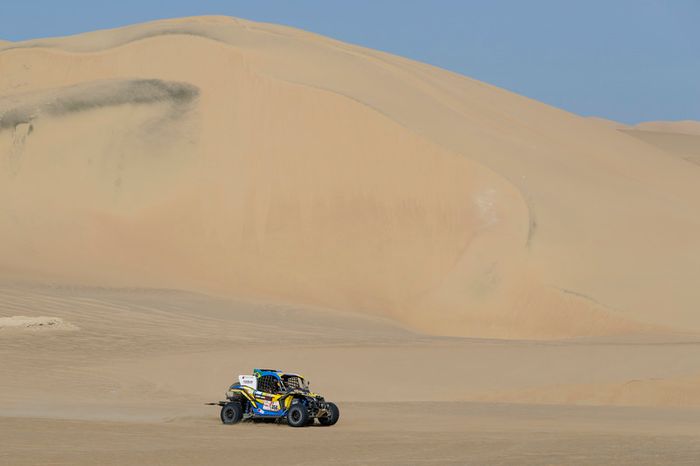 Reinaldo Varela e Gustavo Gugelmin no Dakar 2018