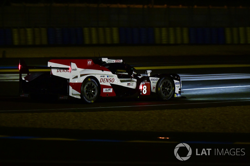 #8 Toyota Gazoo Racing Toyota TS050: Sébastien Buemi, Kazuki Nakajima, Fernando Alonso