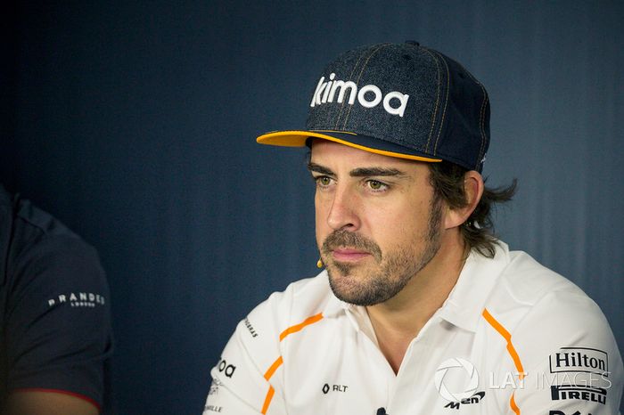 Fernando Alonso, McLaren conferencia de prensa
