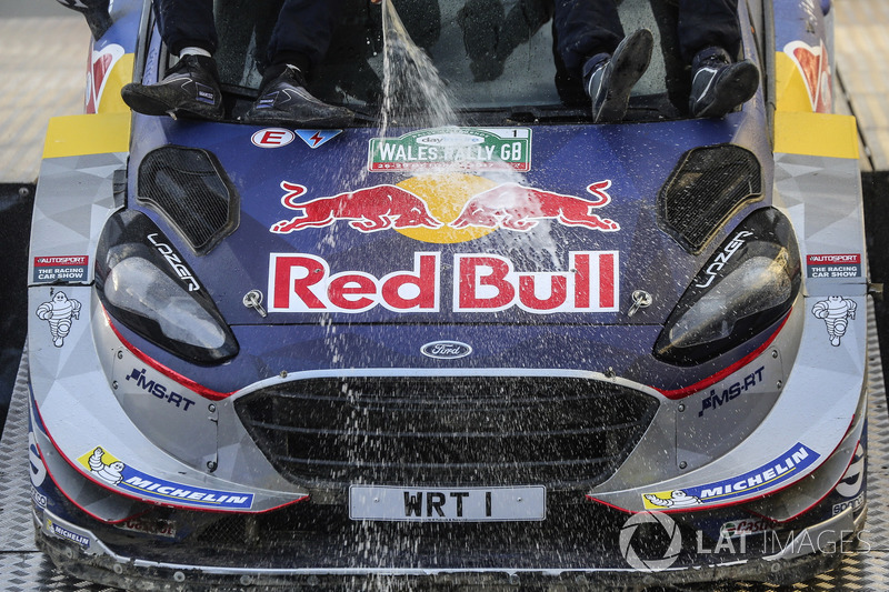 Campeón del mundo Sébastien Ogier, Julien Ingrassia, Ford Fiesta WRC, M-Sport