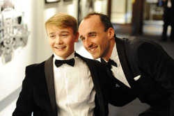 Robert Kubica se encuentra con Billy Monger