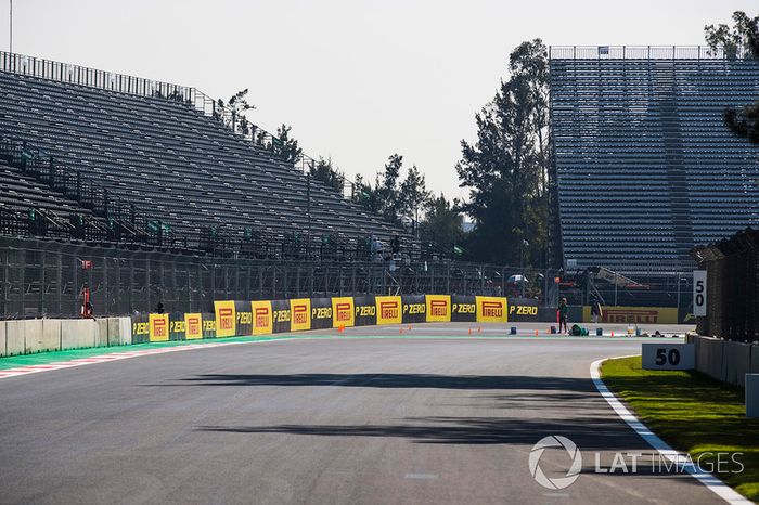 Detalle del circuito del Autódromo Hermanos Rodríguez