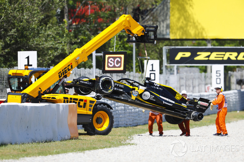 Ausfall: Nico Hulkenberg, Renault Sport F1 Team R.S. 18.