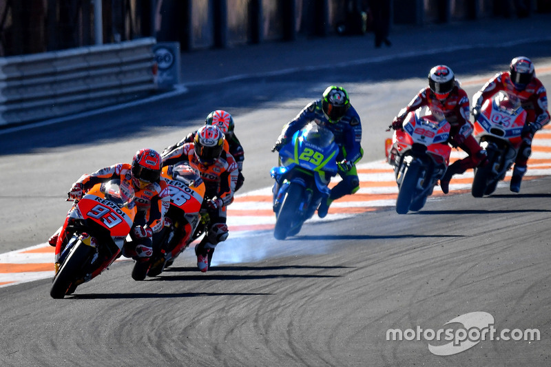 Marc Marquez, Repsol Honda Team leads