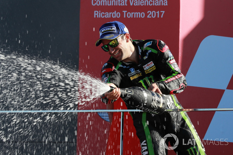 Podium: Johann Zarco, Monster Yamaha Tech 3