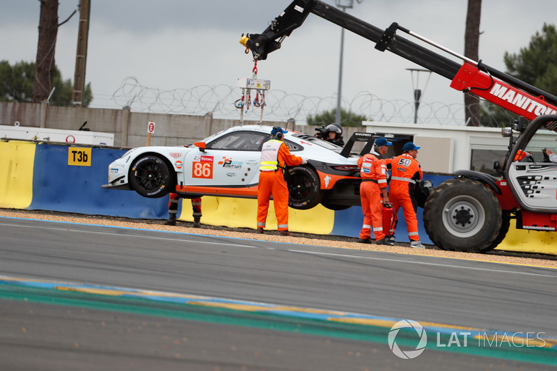 #86 Gulf Racing Porsche 911 RSR: Бенджамин Баркер, Алекс Дэвисон, Майкл Уэйнрайт