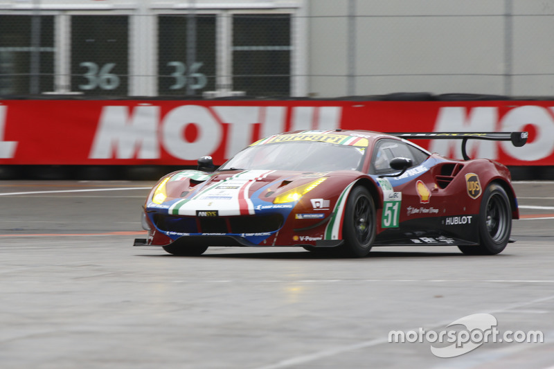 AF Corse, Ferrari 488 GTE: Davide Rigon, Alessandro Pierguidi, Migule Molina, Giancarlo Fisichella