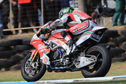 Eugene Laverty, Milwaukee Aprilia crash damage