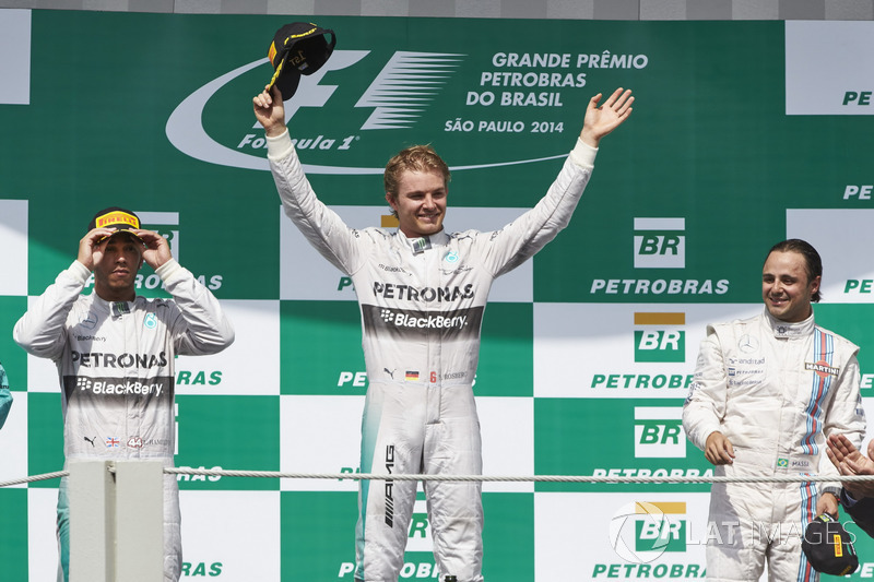 Podium: Race winner place Nico Rosberg, second place Mercedes AMG Lewis Hamilton, Mercedes AMG, thir