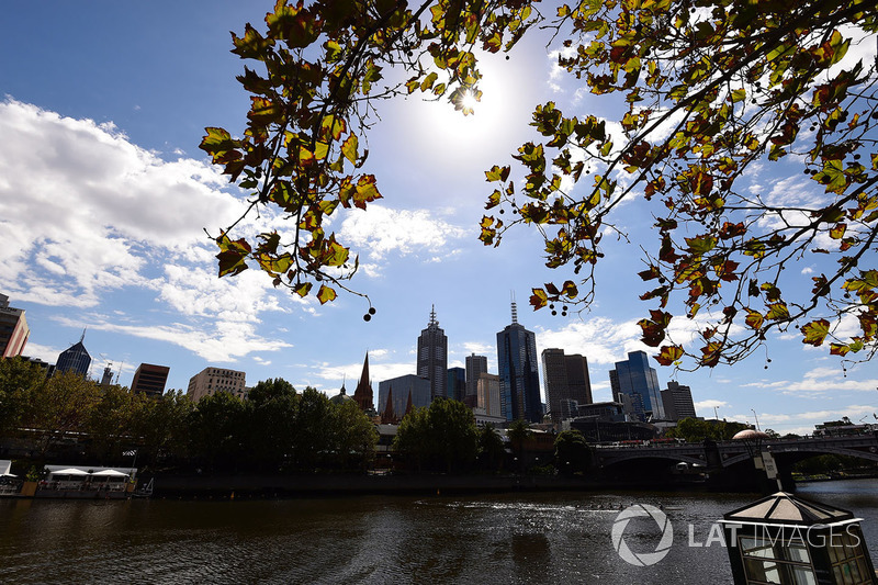 Una vista di Melbourne