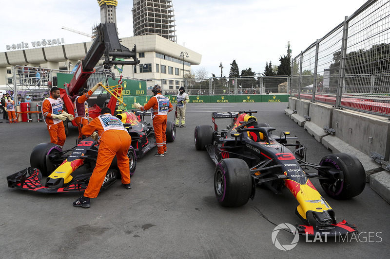 Max Verstappen - Daniel Ricciardo kazası - Red Bull Racing