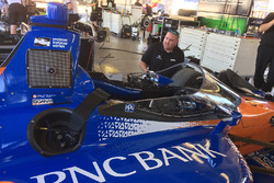 Auto von Scott Dixon, Chip Ganassi Racing Honda, mit Cockpitschutz