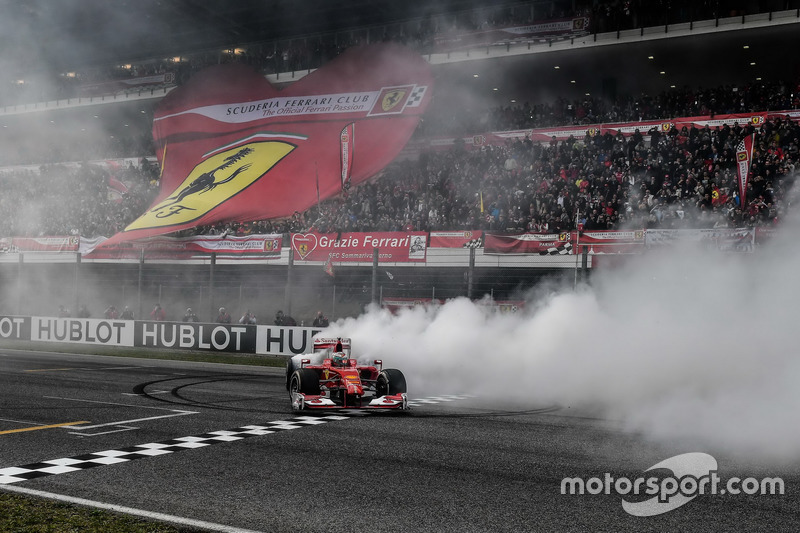 F1 Ferrari show
