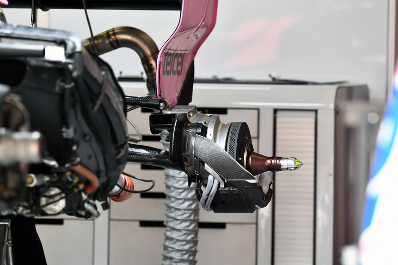 Force India VJM11 wheel hub